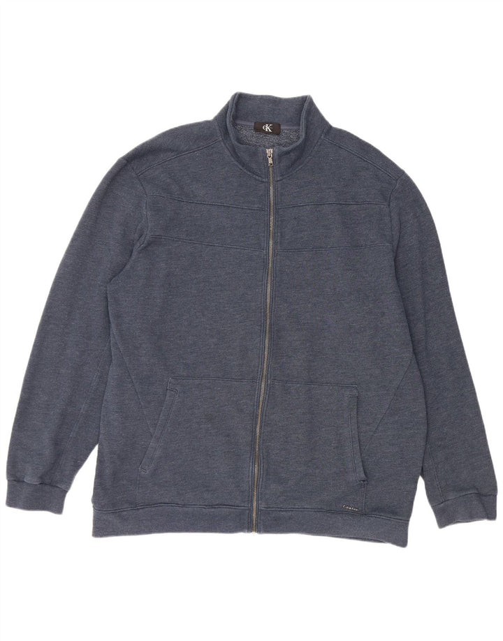 Męska kurtka dresowa Calvin Klein XL granatowa