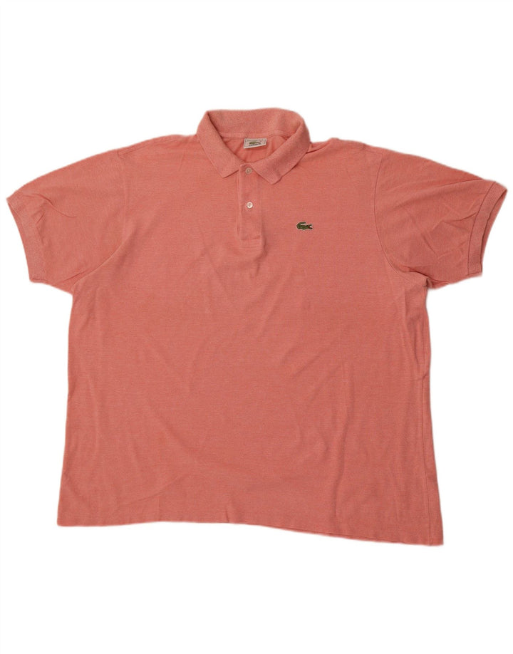 Męska koszulka polo Lacoste, rozmiar 7, 2XL, różowa