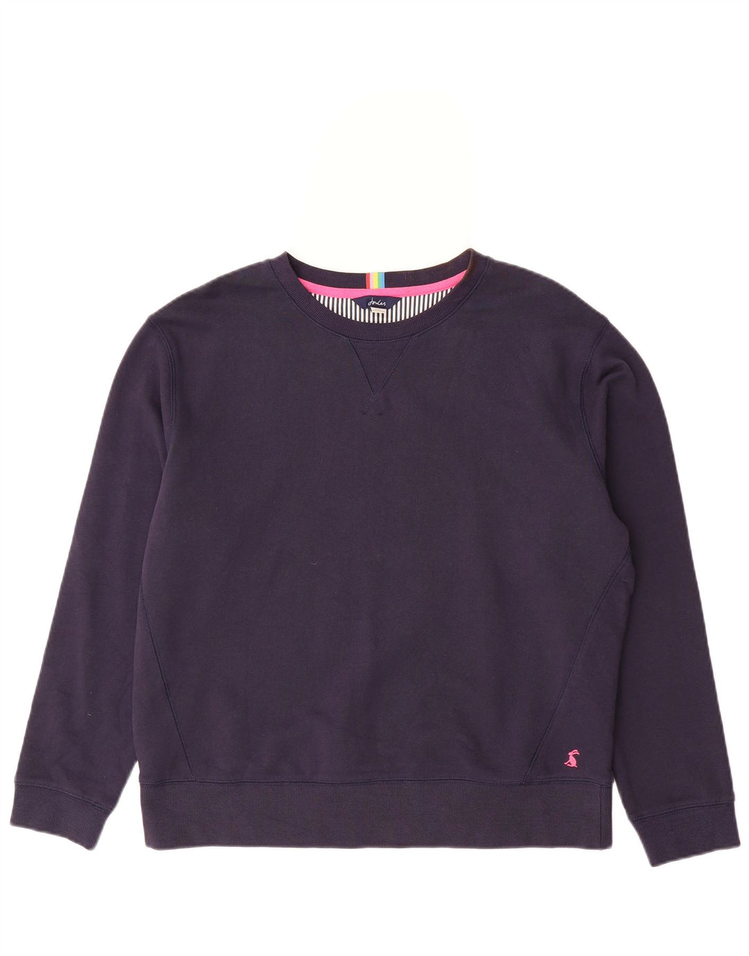 Damski sweter oversize JOULES UK 12, średni granatowy, bawełniany