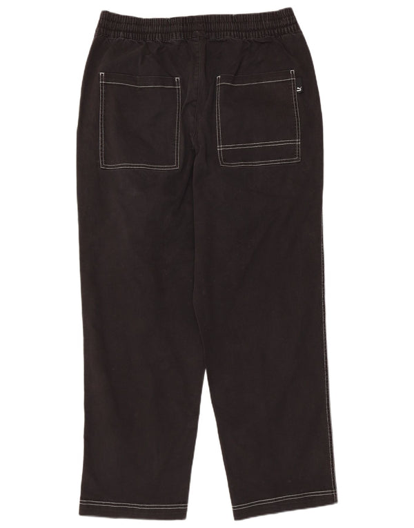 Męskie spodnie proste Puma, duże W34 L27, czarne