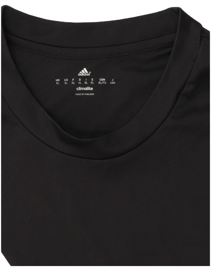 Adidas Męska koszulka Climalite Top XL w kolorze czarnym