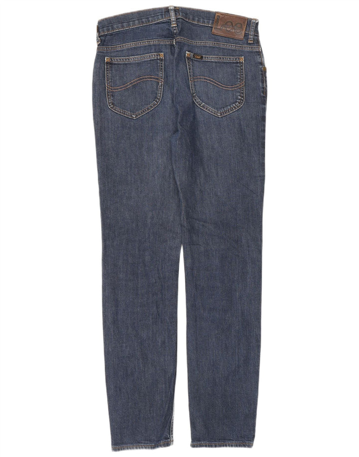 Męskie jeansy Lee Rider Slim W30 L32 Granatowe, bawełniane