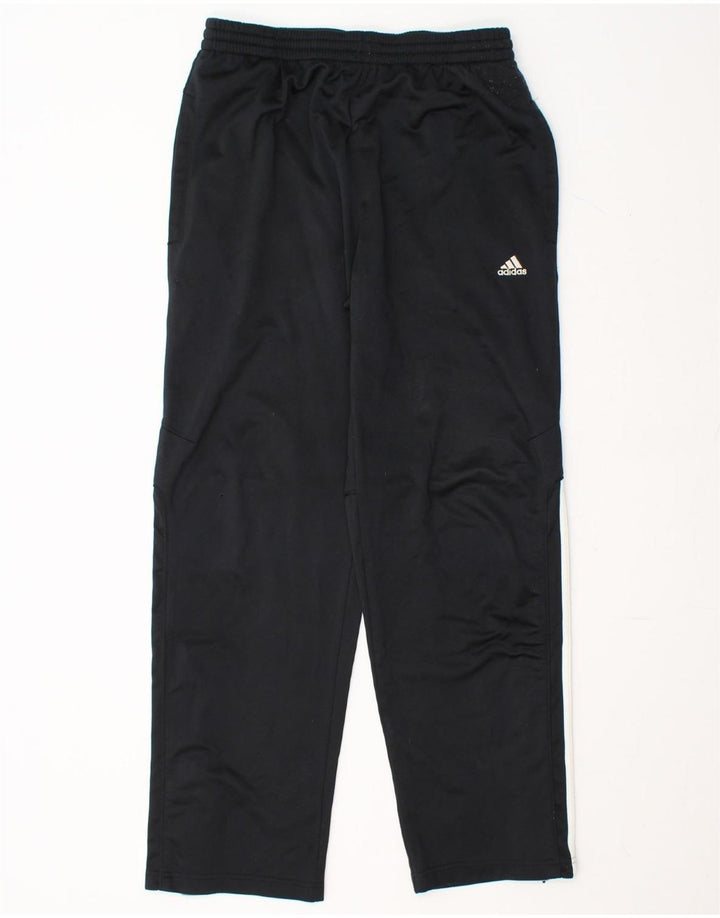 ADIDAS Mens Tracksuit Trousers Medium Black Polyester Vintage Adidas and Second-Hand Adidas from Messina Hembry 