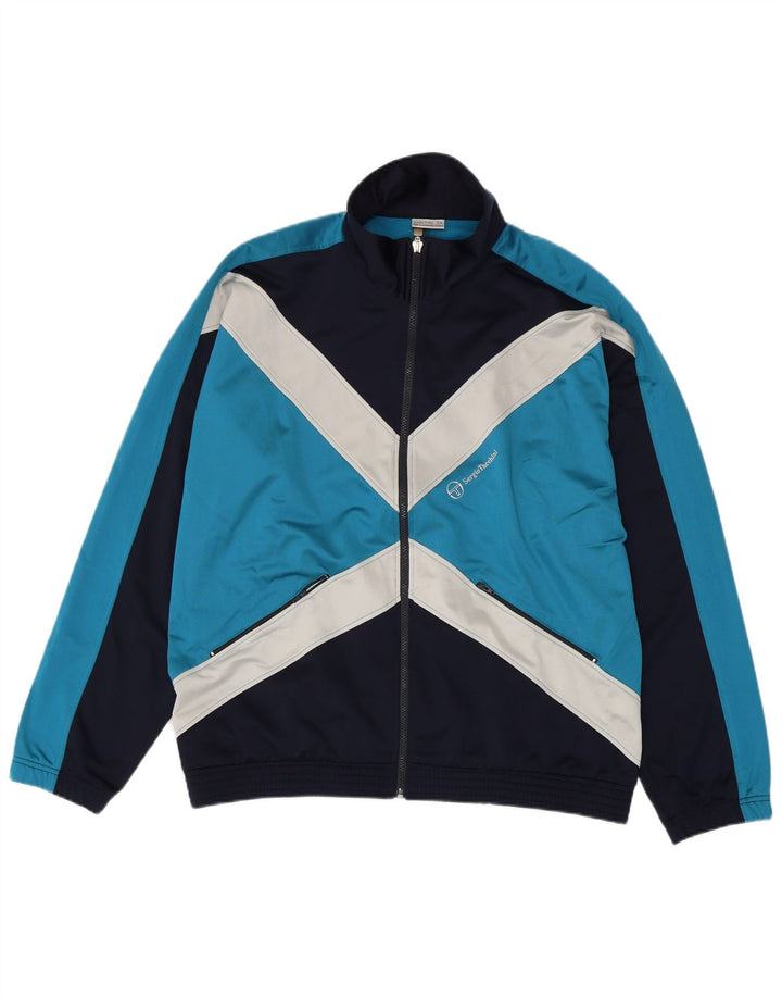 Pełny dres męski Sergio Tacchini IT 54 XL w kolorze granatowym