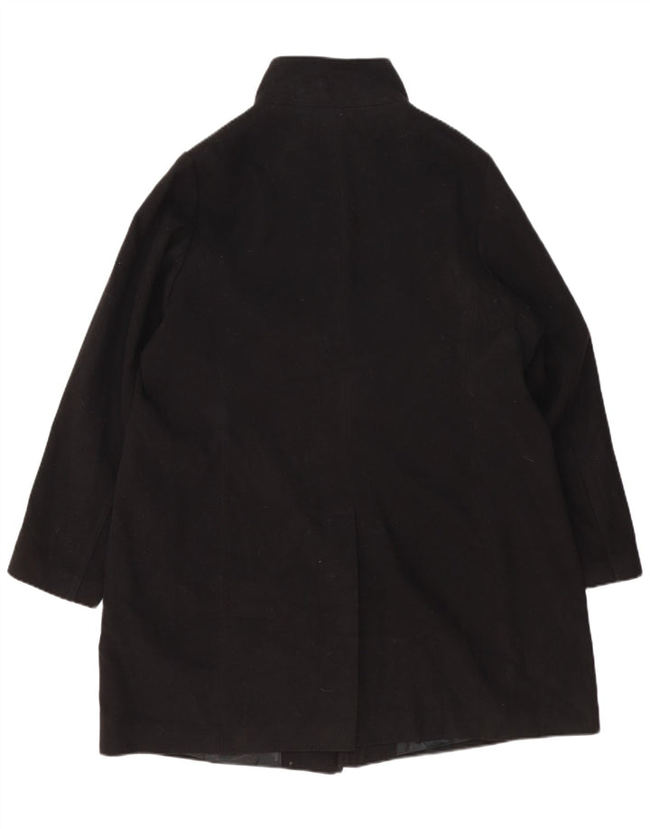 Marks & Spencer Płaszcz damski UK 20 2XL Czarny poliester