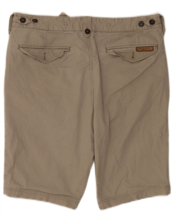 Męskie spodenki chino Burberry W30, średnioszare, bawełniane