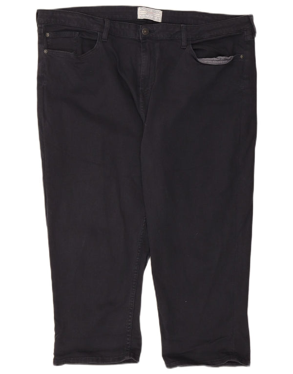 Damskie dżinsy Capri Fat Face UK 20 2XL W40 L21 Czarna bawełna