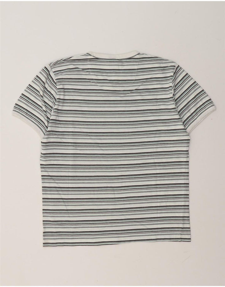 T-shirt męski Nike, średni, wielokolorowe paski