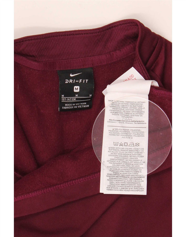 Chłopięcy dres Nike z grafiką, 10-11 lat, średni burgund