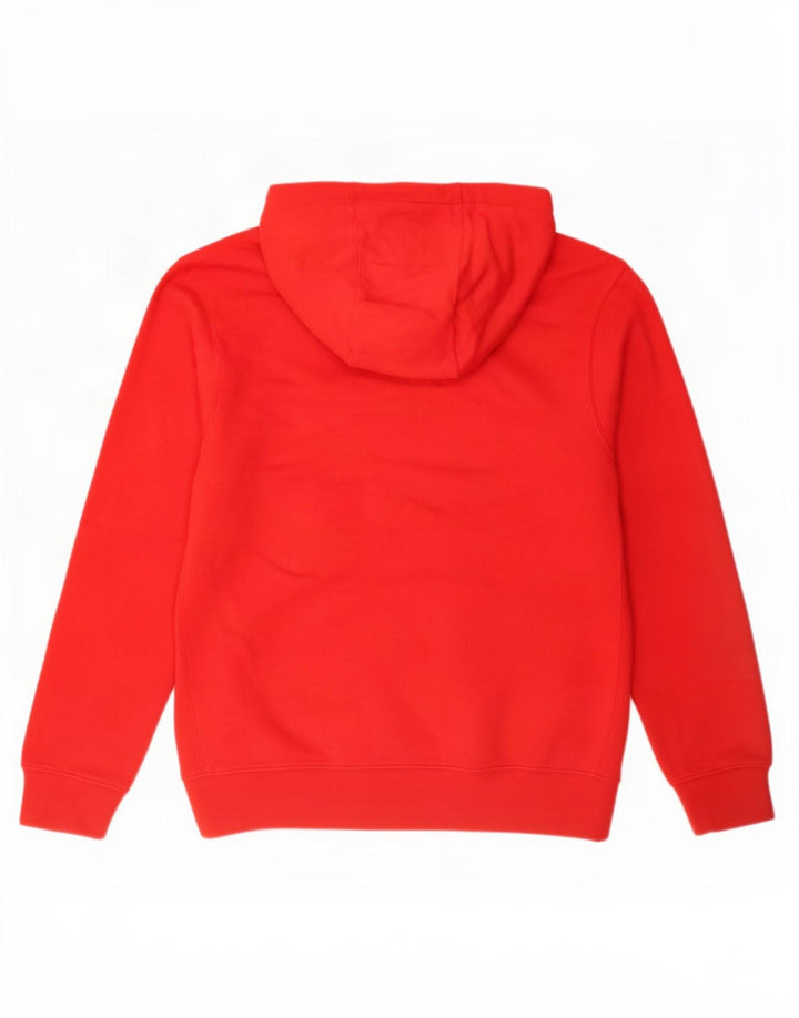 Męski sweter z kapturem Nike, mały, czerwony, bawełniany