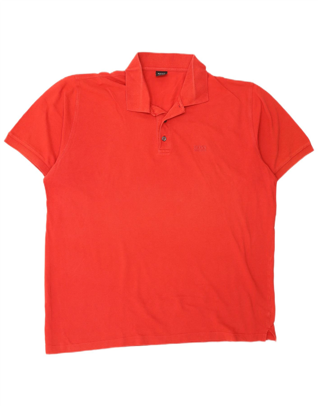 Męska koszulka polo Hugo Boss 2XL, czerwona, bawełniana