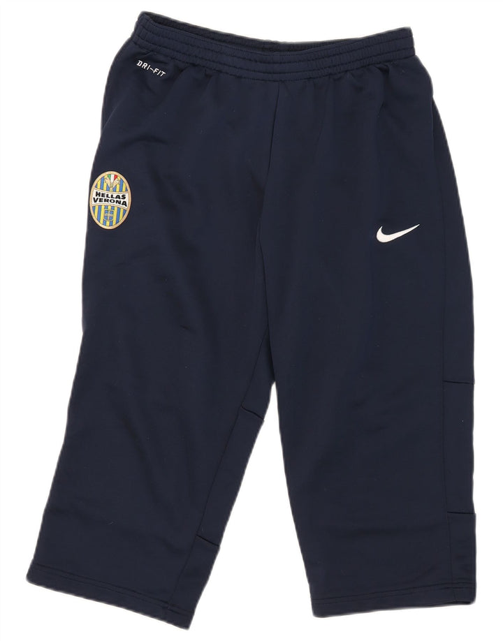 Męskie spodenki sportowe Nike HELLAS VERONA Bermudy, średni granatowy poliester
