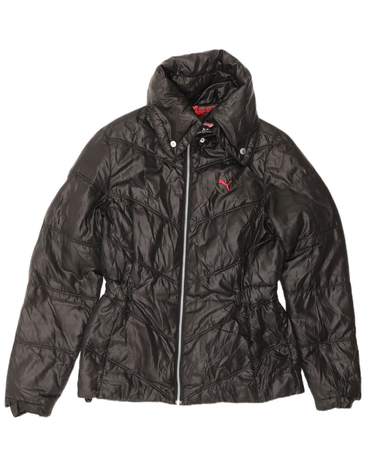 Damska ocieplana kurtka PUMA UK 12, średnia czarna