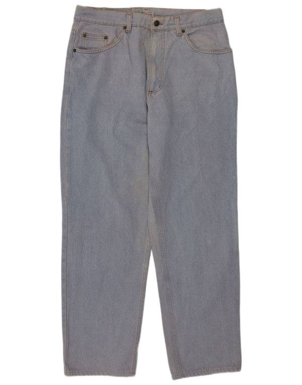 Męskie dżinsy zwężane Sergio Tacchini IT 54 2XL W38 L31 Niebieskie bawełniane