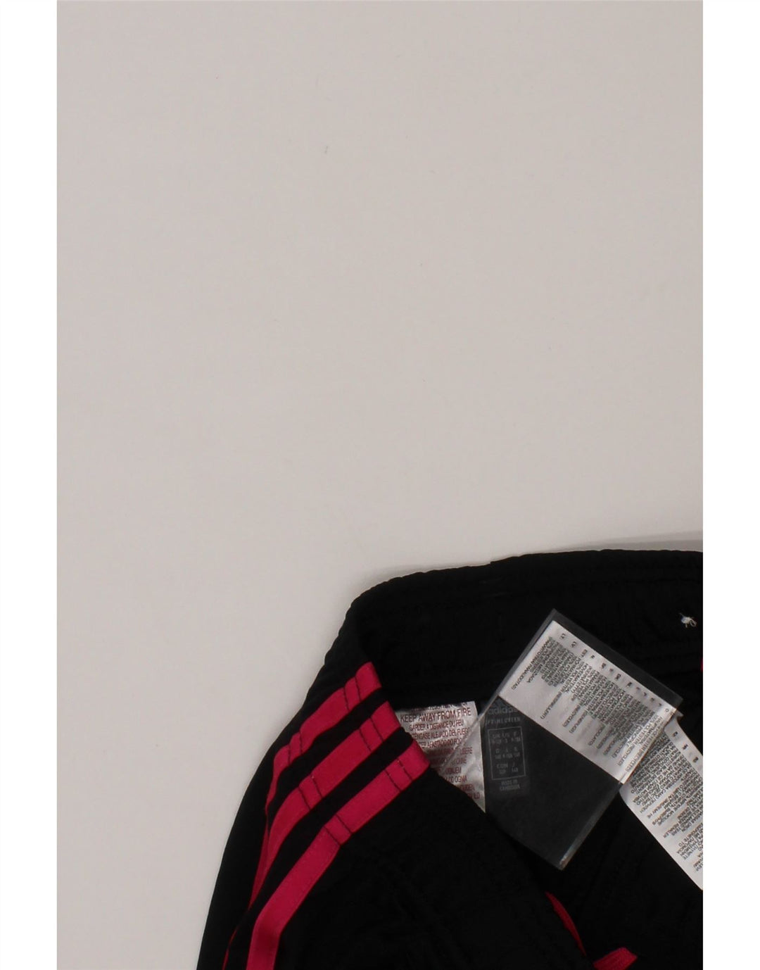 ADIDAS Girls Tracksuit Trousers 9-10 Years  Black Polyester Vintage Adidas and Second-Hand Adidas from Messina Hembry 