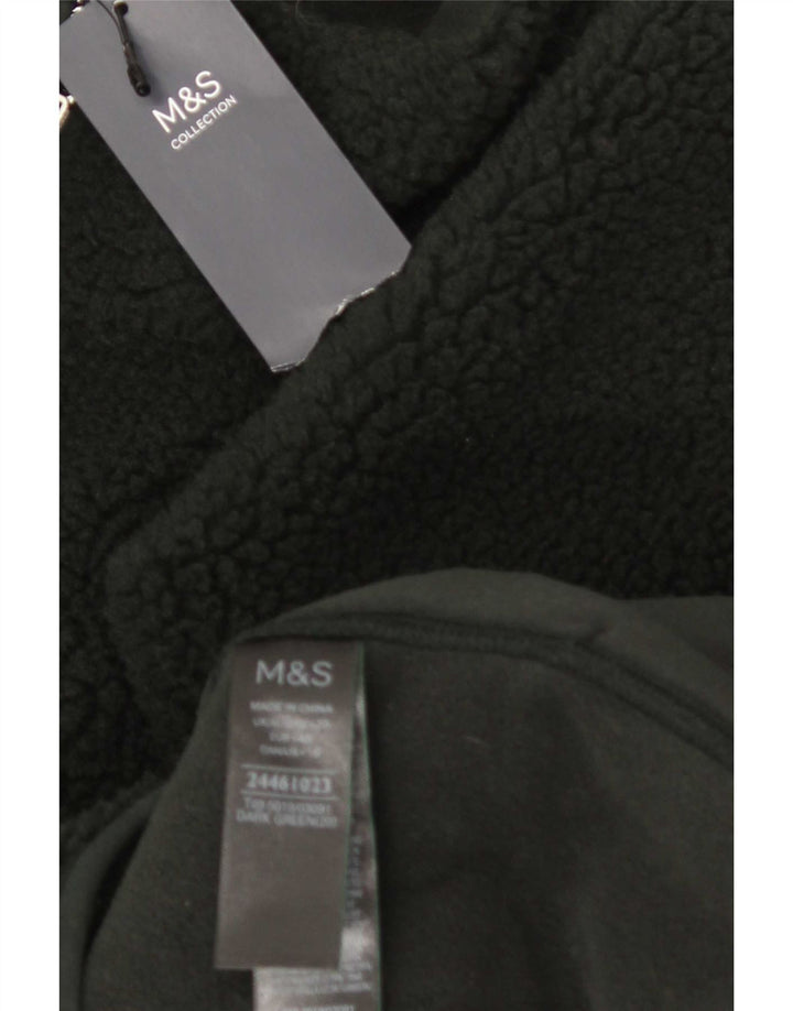 Damska kurtka polarowa Marks & Spencer UK 20 2XL Zielony poliester