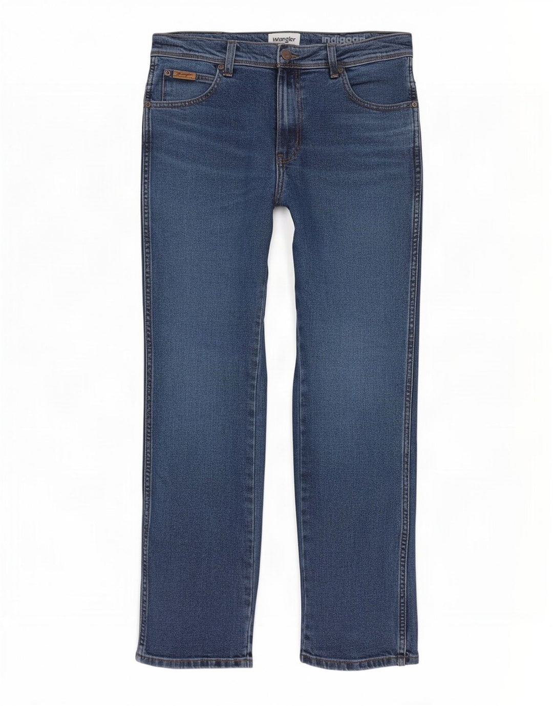 Męskie jeansy Wrangler Texas Slim W32 L32 Niebieskie bawełniane