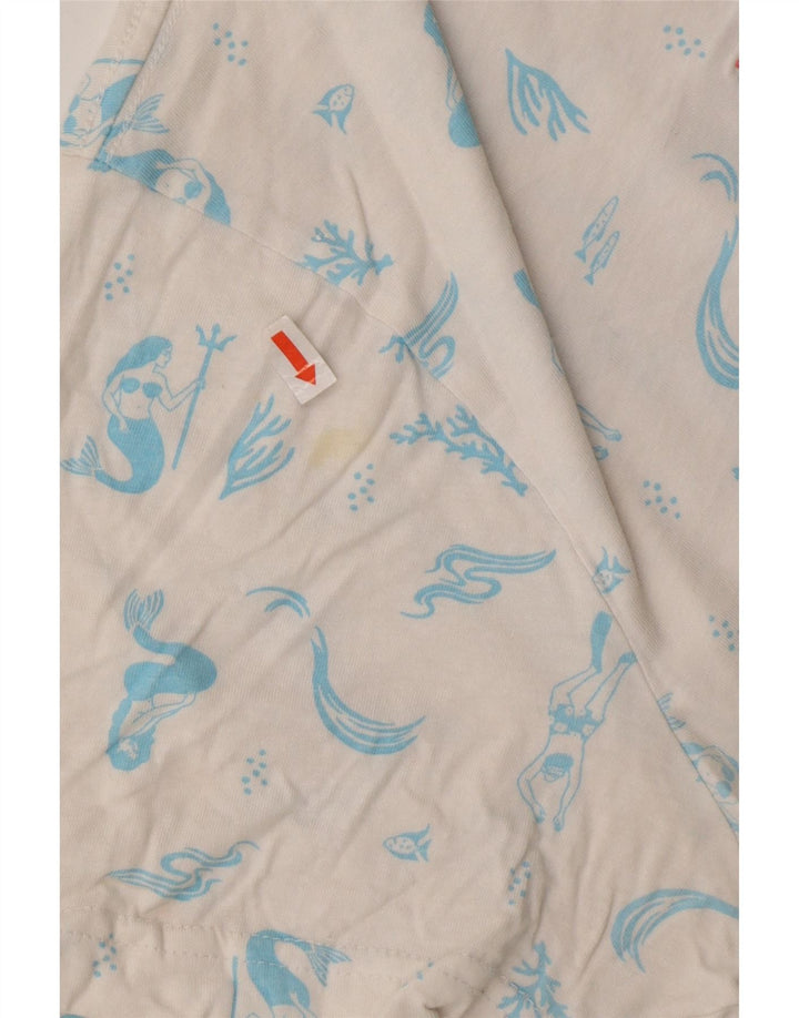 Męska koszulka z grafiką HURLEY Top, średnia, biała bawełna