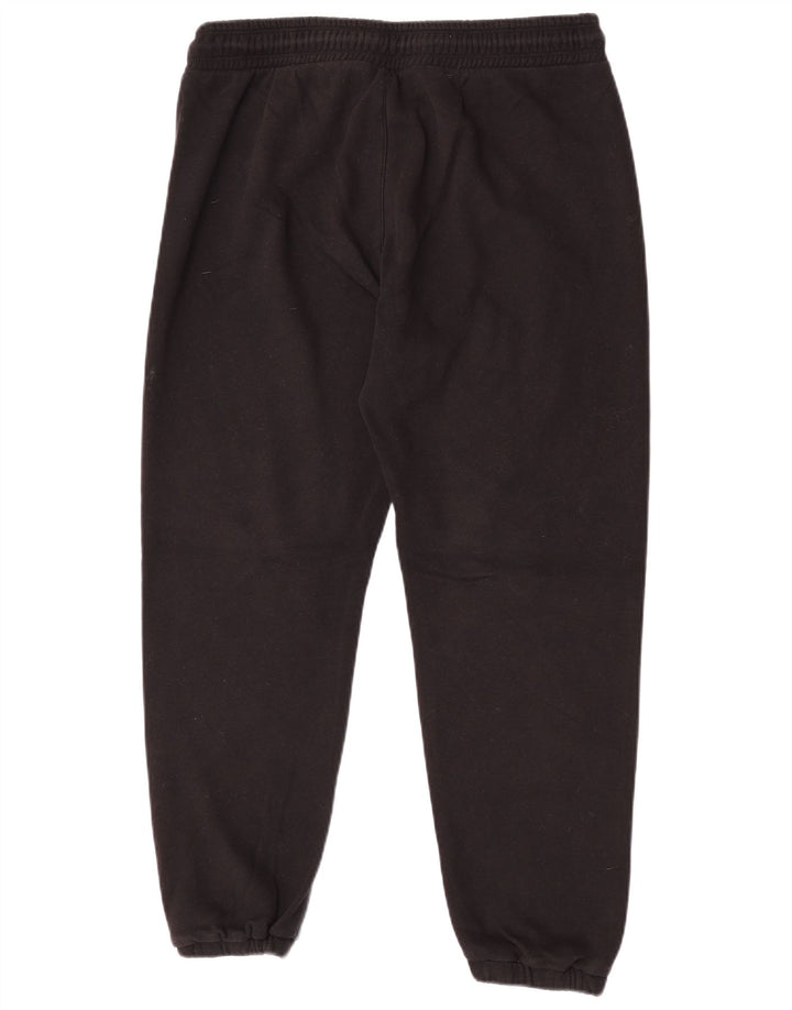 Męskie spodnie dresowe Dkny Joggers, średnia czarna bawełna