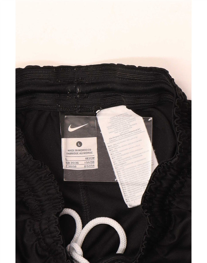 Męskie spodenki sportowe Nike Dri Fit, duże, czarne, poliestrowe