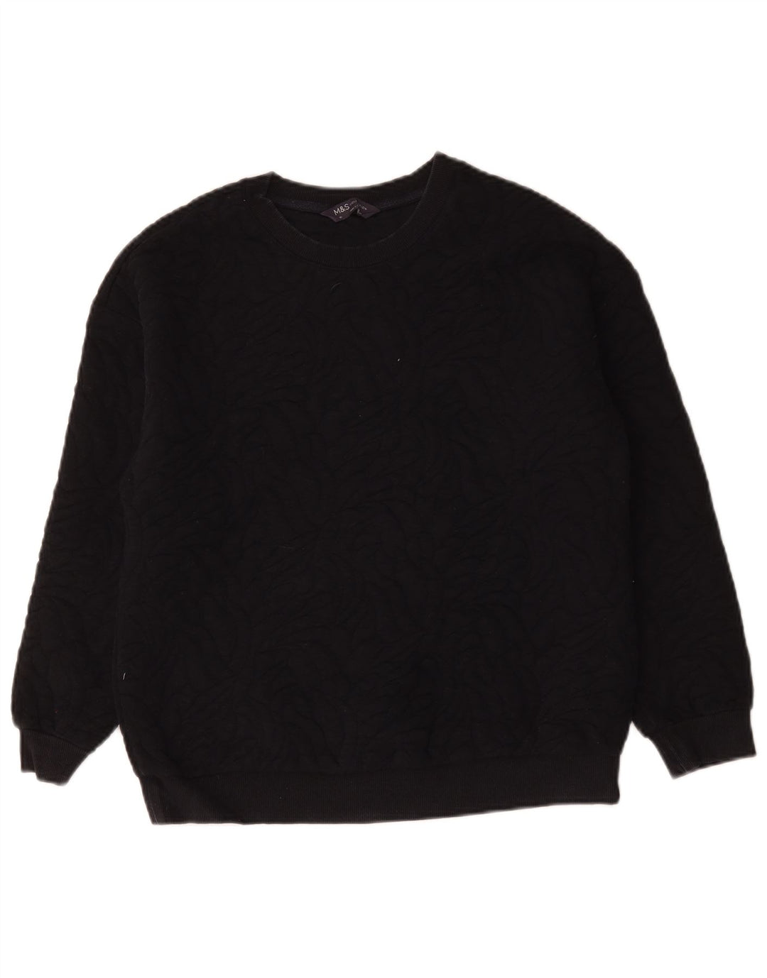 Damski sweter oversize Marks & Spencer UK 10, mały, granatowy