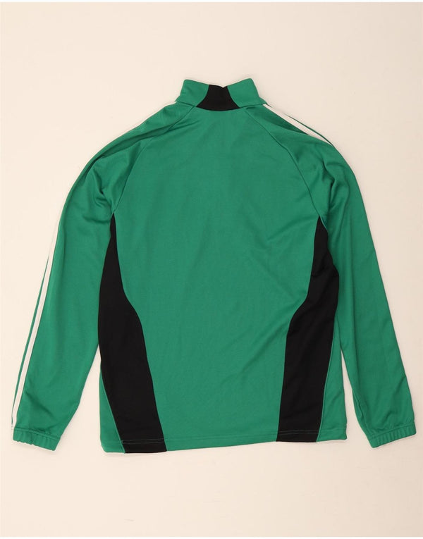 Adidas Męskie Climacool Pullover Dres Top Średni Zielony Kolorblok
