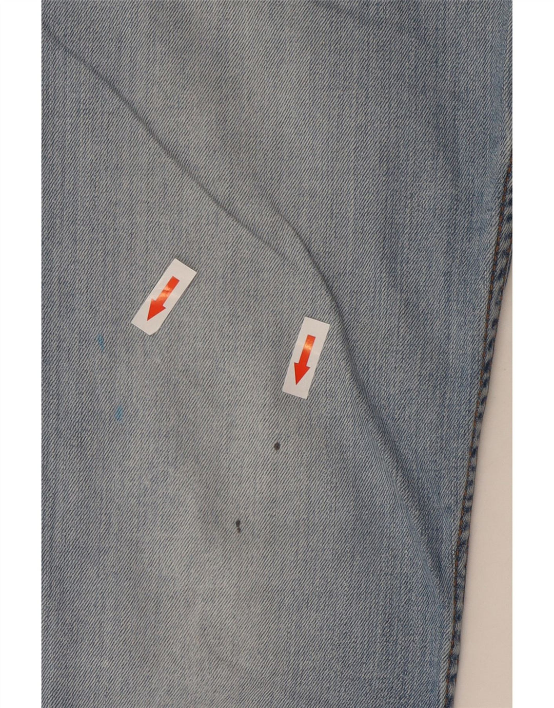 Męskie jeansy slim fit Levi's W31 L34 Niebieskie bawełniane