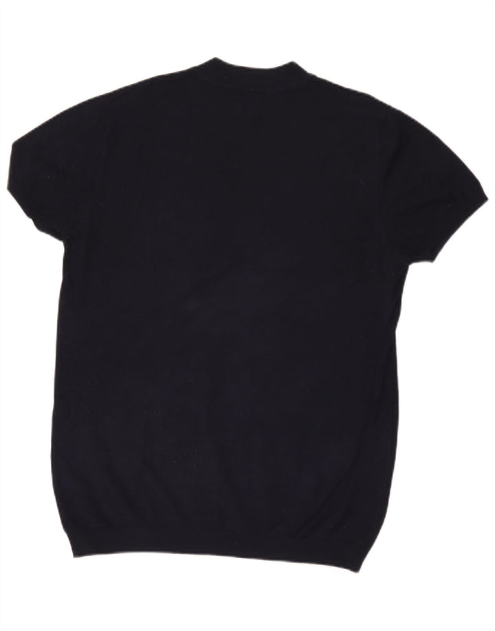 T-shirt męski Zara, duży, granatowy