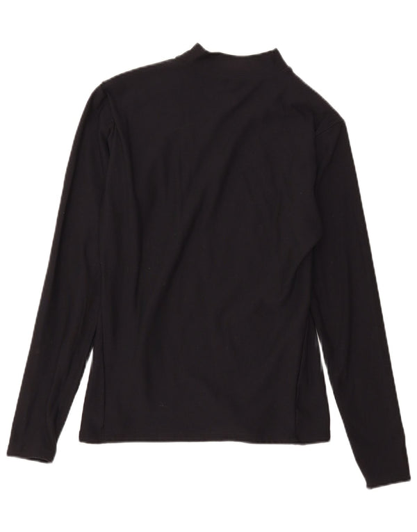 Damski top Under Armour Cold Gear z długim rękawem, brytyjski 18 XL, czarny nylon