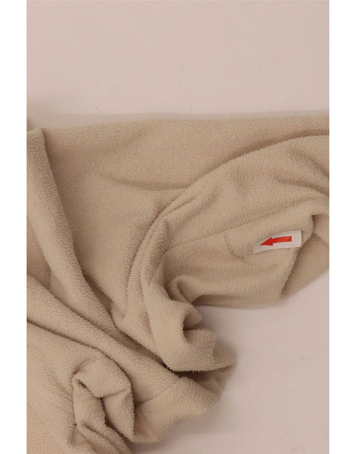 Męski sweter polarowy Kappa z zamkiem błyskawicznym 2XL, beżowy poliester