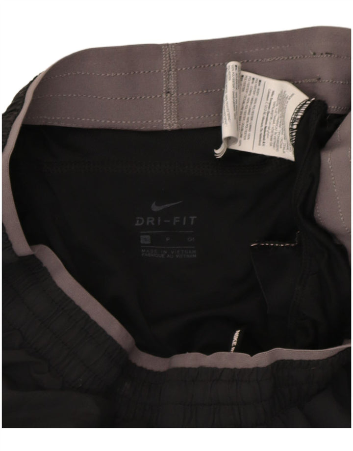 Damskie spodenki sportowe Nike Dri Fit UK 10, małe, szare, poliestrowe