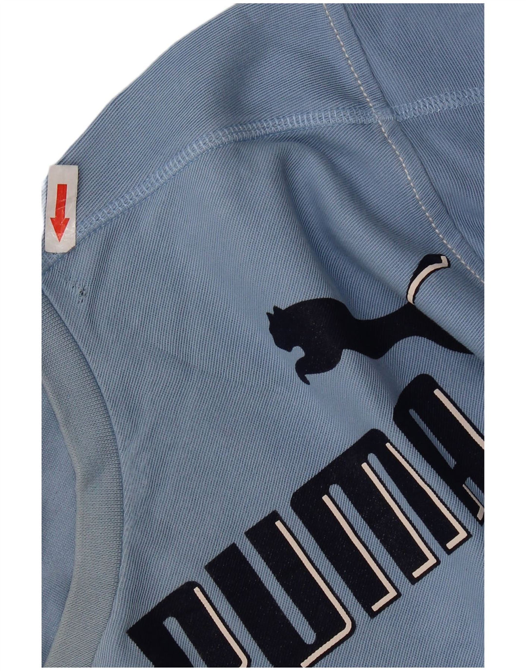 Męska koszulka z grafiką PUMA z długim rękawem XL, niebieska, bawełniana