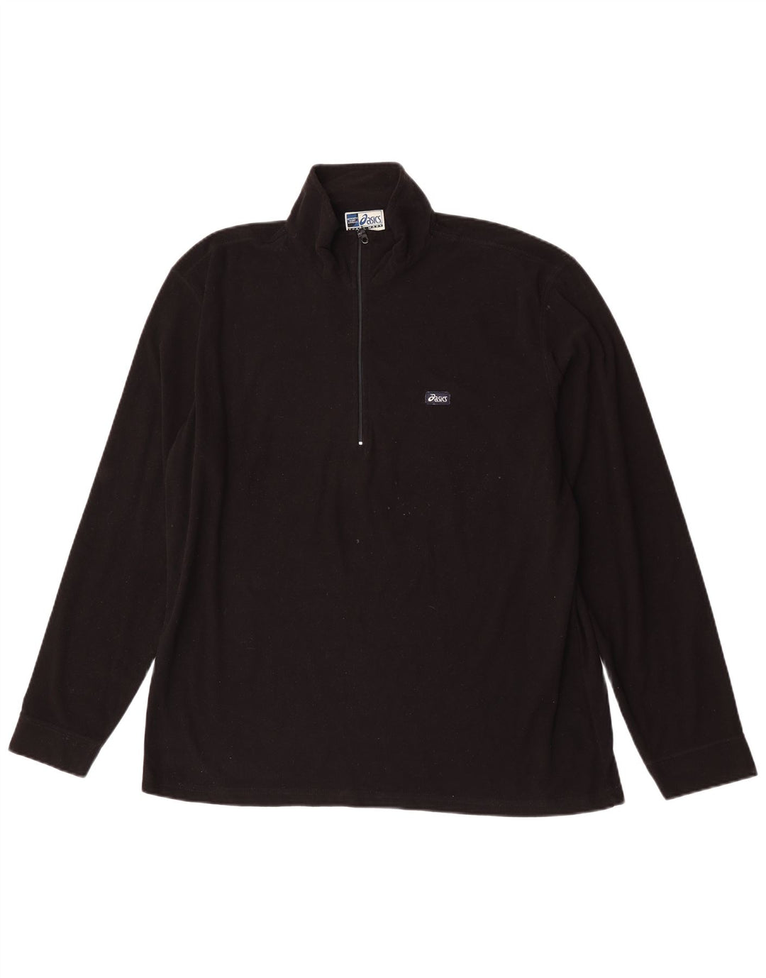 Męski dres z zamkiem błyskawicznym Asics Top 2XL Czarny poliester