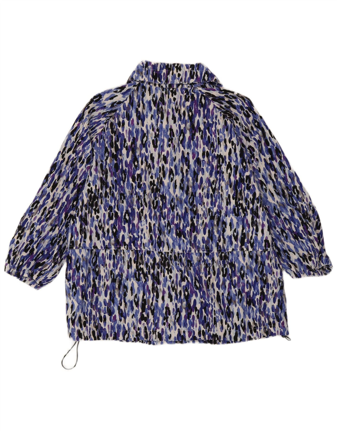 Damska kurtka wiatrówka LAURA ASHLEY UK 18 XL, wielobarwny nadruk zwierzęcy