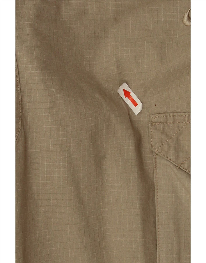 Męskie spodnie cargo Nike Straight Cargo, małe W30 L30, beżowa bawełna