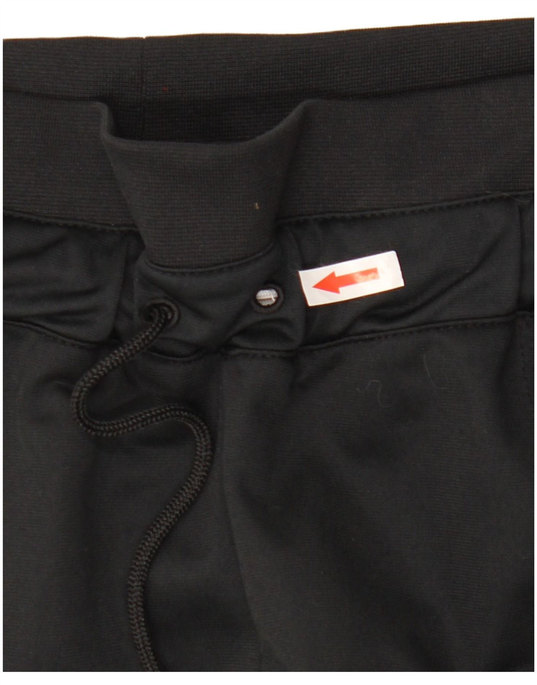 Pełny dres damski Diadora UK 18 XL, czarny poliester z blokami kolorów