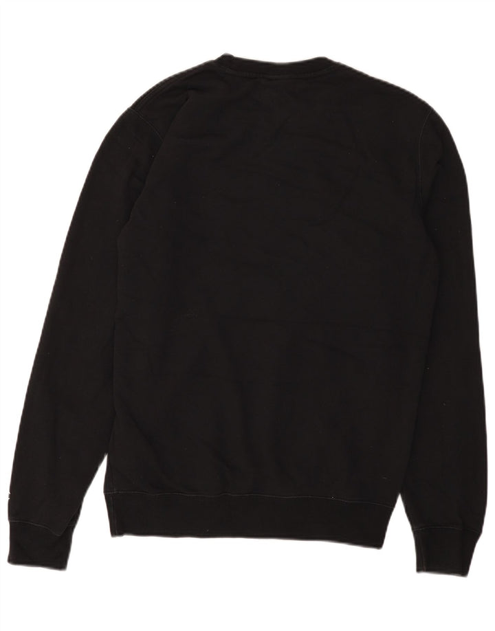 Męski sweter z grafiką Champion, mały, czarny, bawełniany