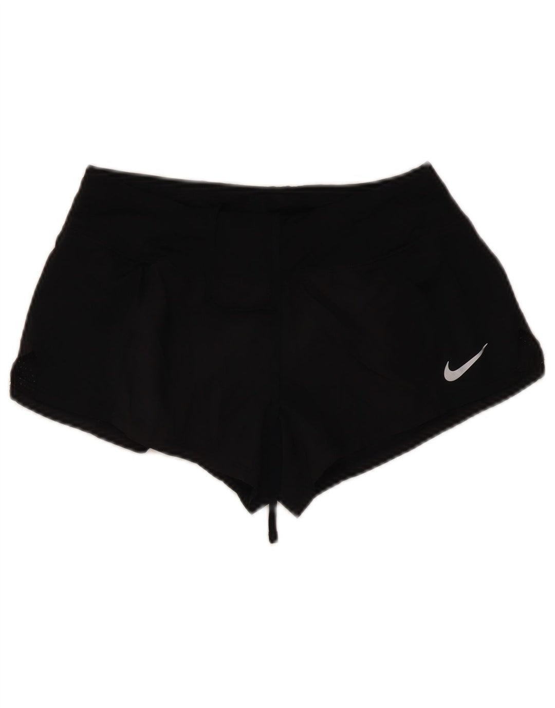 Damskie spodenki sportowe Nike Dri Fit UK 10, małe, czarne, poliestrowe