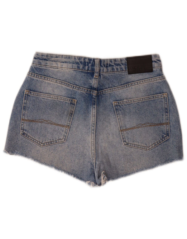 Damskie spodenki jeansowe Jack Wills Salcombe z wysokim stanem UK 8 Small W28 Blue