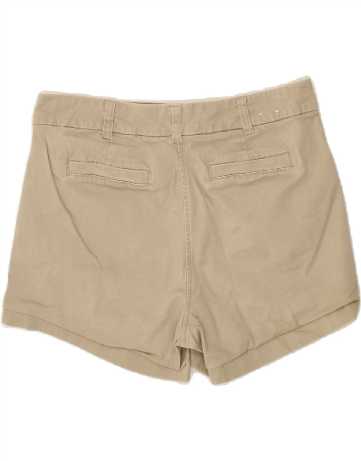 J. CREW Womens Hot Pants US 6 Medium W30 Beige Cotton Vintage J. Crew and Second-Hand J. Crew from Messina Hembry 