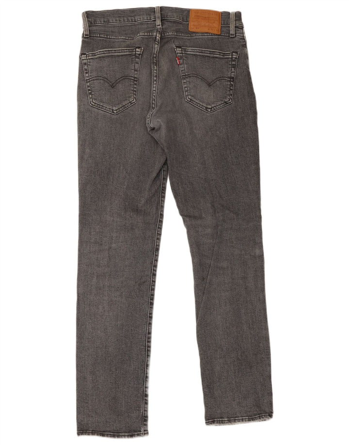 Męskie jeansy Levi's 511 Slim W31 L32 Szara bawełna