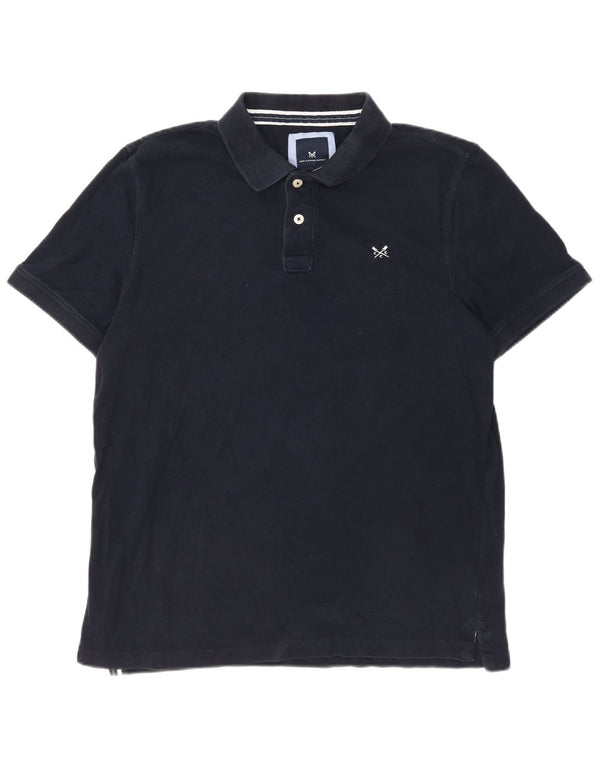 Crew Clothing Męska koszulka polo XL, granatowa, bawełniana