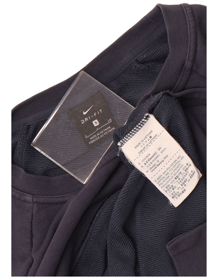 Damski sweter oversize Nike Dri Fit UK 10, mały, granatowy