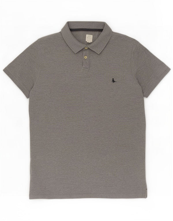 Męska koszulka polo Jack Wills, średnio szara, bawełniana