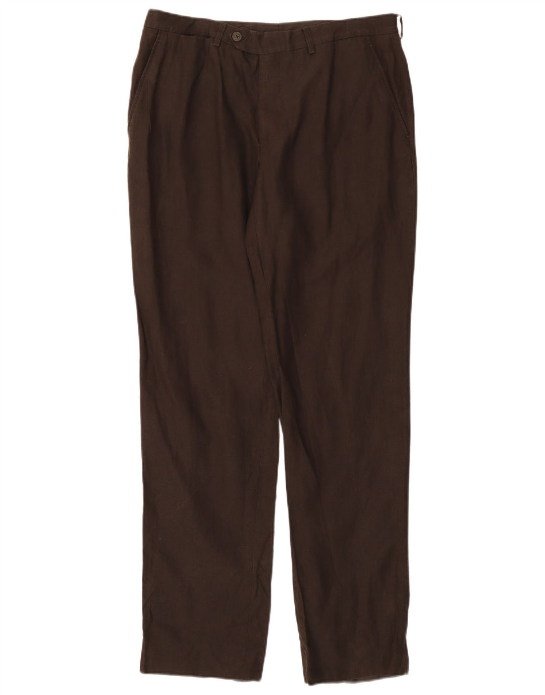 Spodnie damskie MASSIMO DUTTI Straight Chino EU 44 Large W34 L30 Brown