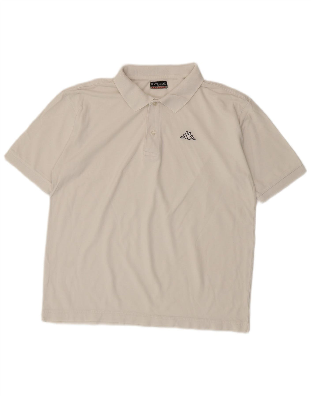 Męska koszulka polo Kappa 2XL biała