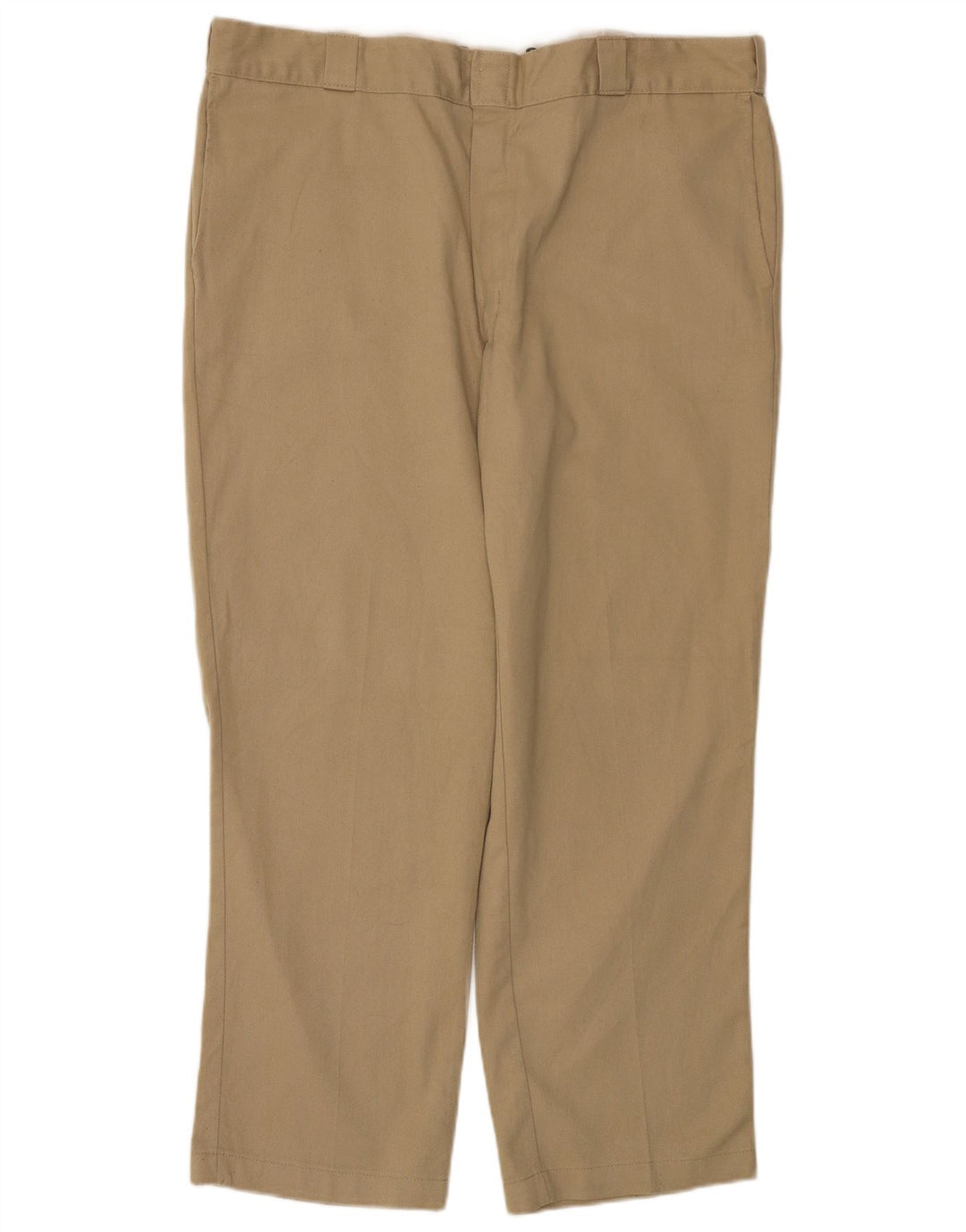 Męskie proste spodnie chino Dickies W40 L30 beżowy poliester