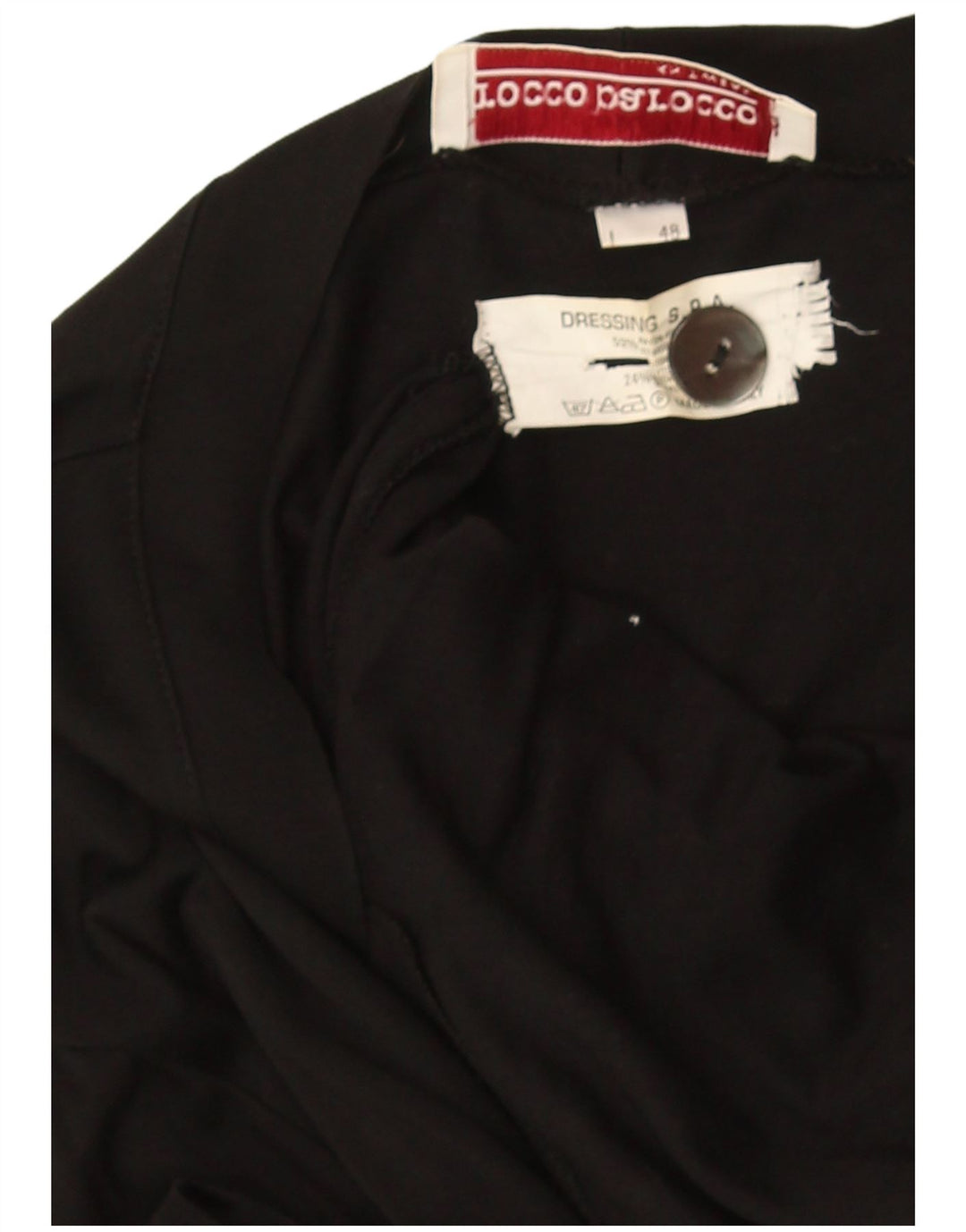 Damska bluzka Roccobarocco IT 48 XL Czarny Rayon