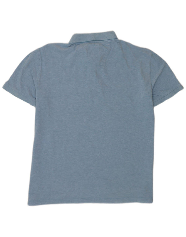 Męska koszulka polo slim fit Nautica XL, niebieska, bawełniana