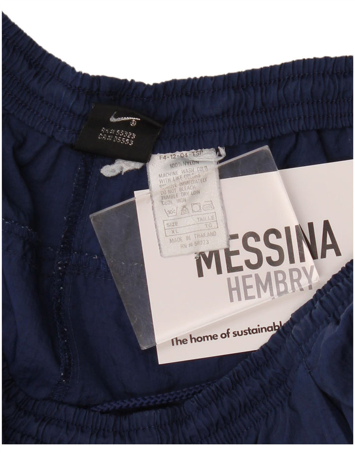 Męskie spodnie dresowe NIKE Joggers XL Granatowy nylon